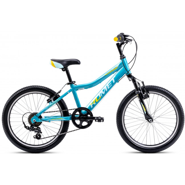 Bicycle Romet Rambler 20 KID 2 2024 turquoise-blue