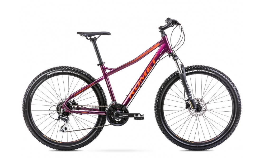 Bicycle Romet Jolene 7.2 2024 purple-orange 