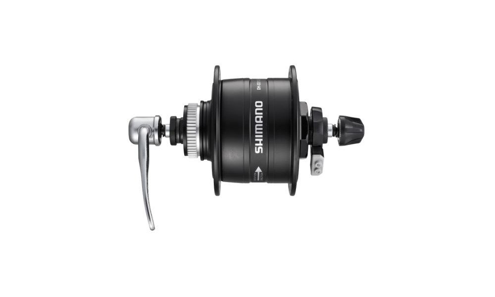 Передняя втулка динамо Shimano DH-3D37 6V 3.0W 9x100mm QR C-Lock 32H 