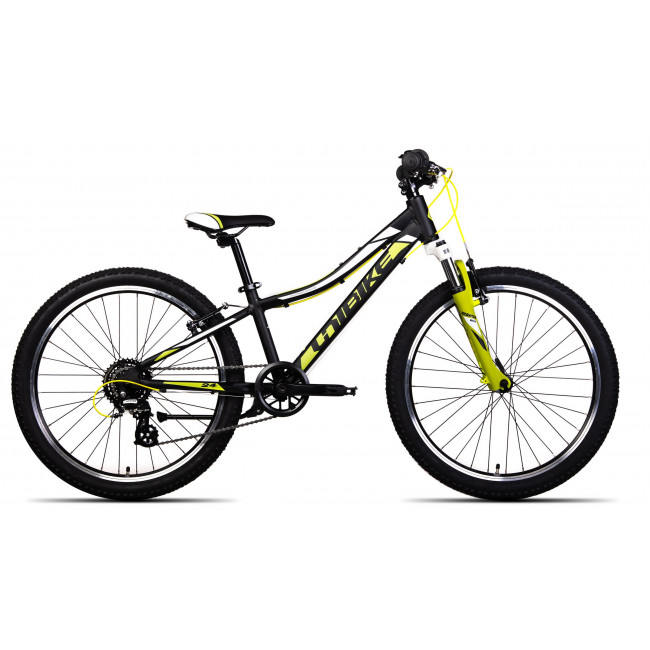 Велосипед Unibike Roxi 24 2024 black-green