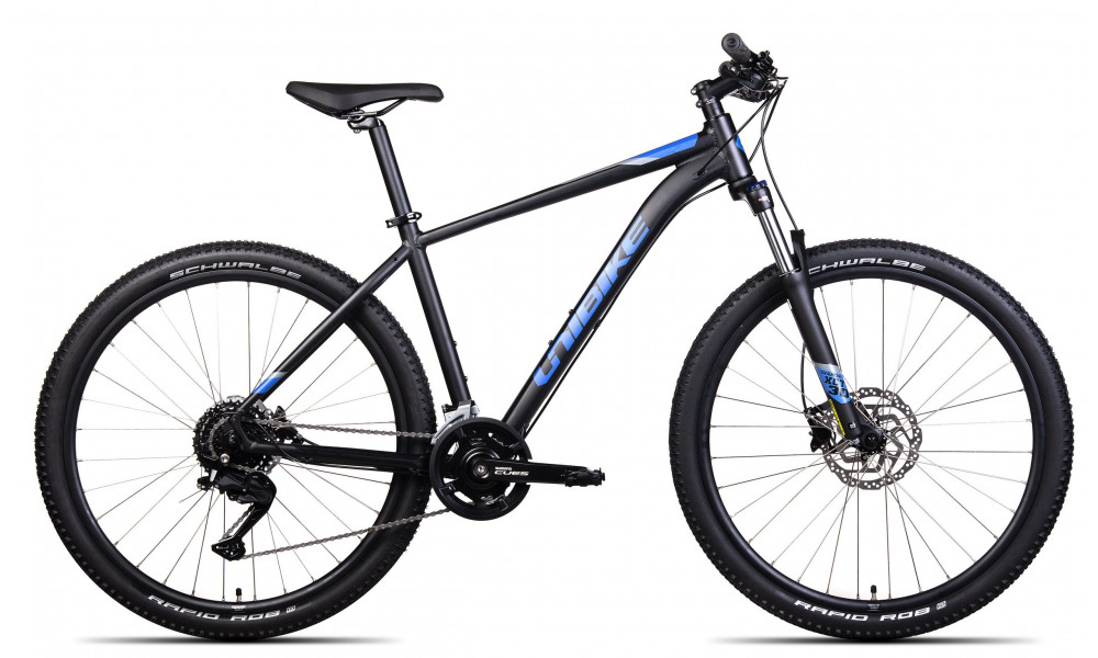 Āåėīńčļåä Unibike Shadow 27.5 2024 black-blue-16" 