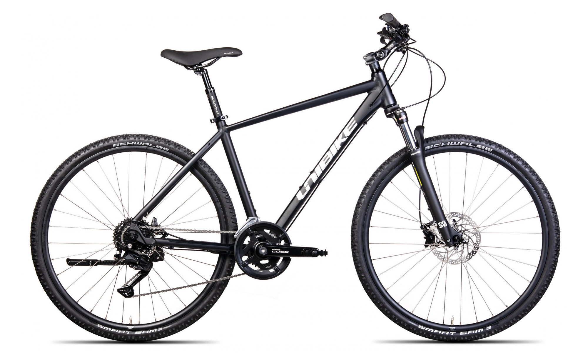 Велосипед Unibike Crossfire GTS 2024 black-17" 