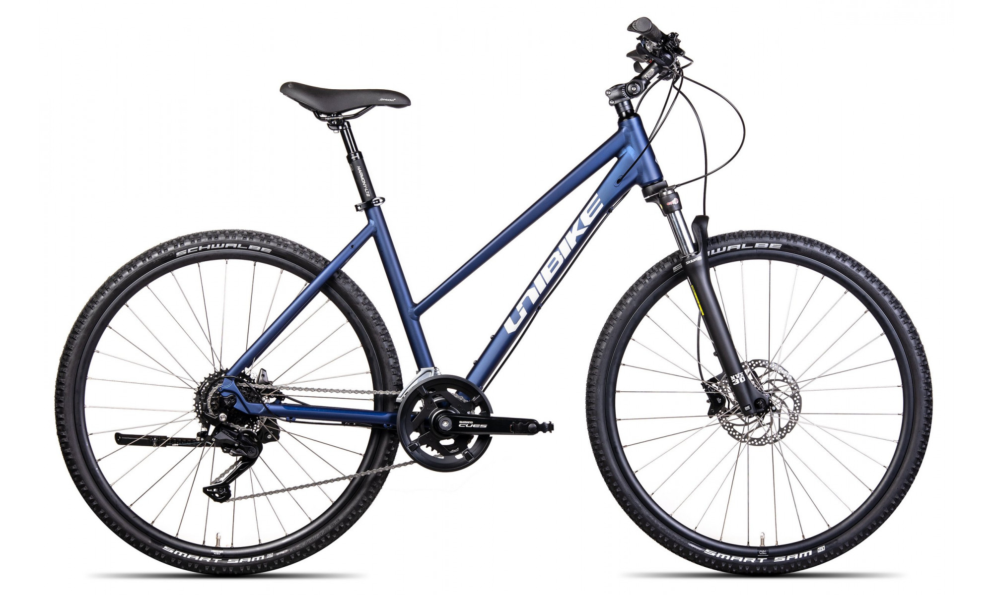 Āåėīńčļåä Unibike Crossfire LDS 2024 dark blue-17" 