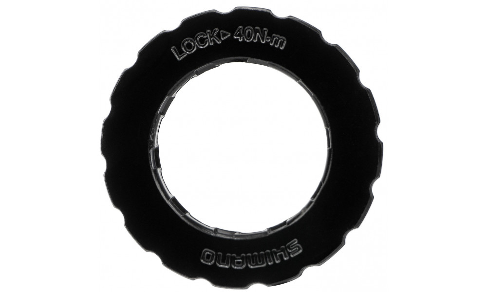 Disc brake rotor lock ring Shimano SM-RT30 with washer 