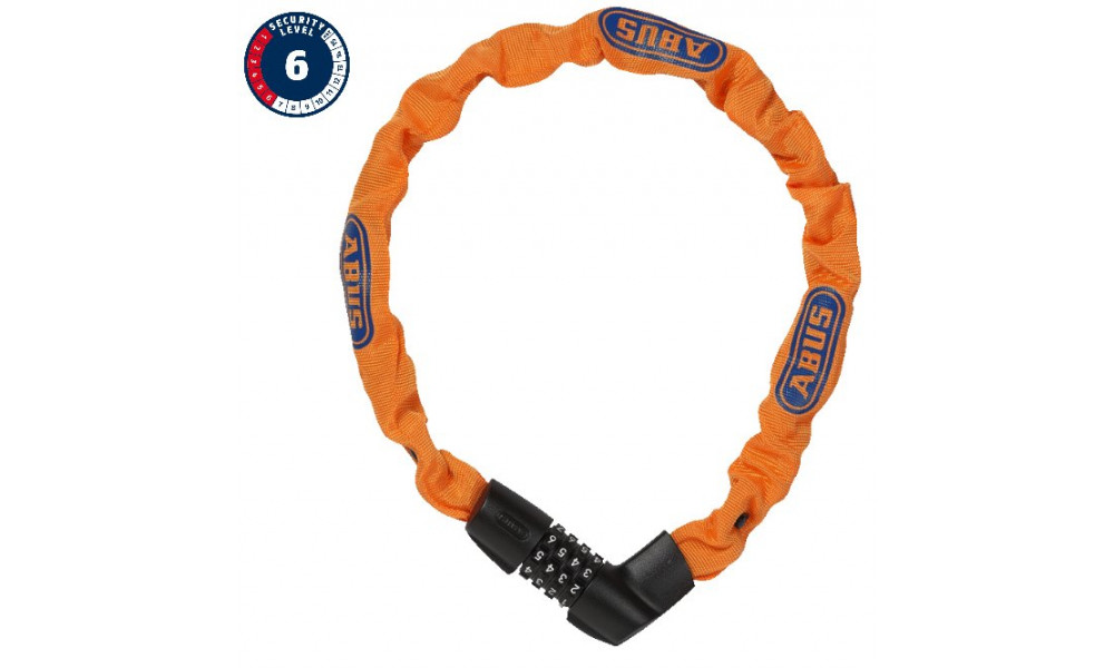 Замок Abus Tresor 1385/75 neon orange 