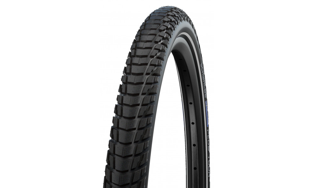 Шина 27.5" Schwalbe Marathon Plus Tour HS 619, Perf Wired 55-584 / 27.5x2.15 Addix E Black-Reflex - 1