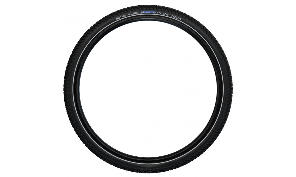 Шина 27.5" Schwalbe Marathon Plus Tour HS 619, Perf Wired 55-584 / 27.5x2.15 Addix E Black-Reflex - 3