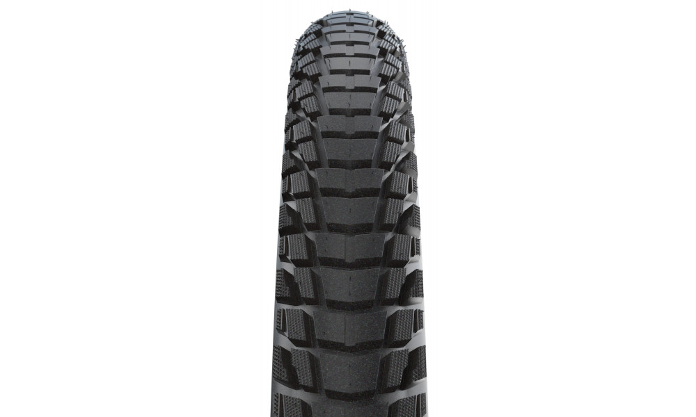 Шина 27.5" Schwalbe Marathon Plus Tour HS 619, Perf Wired 55-584 / 27.5x2.15 Addix E Black-Reflex - 4