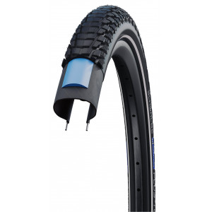 Шина 28" Schwalbe Marathon Plus Tour HS 619, Perf Wired 47-622 / 28x1.75 Addix E Black-Reflex