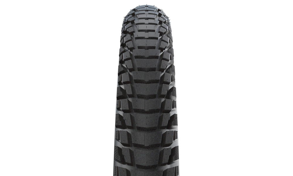 Шина 28" Schwalbe Marathon Plus Tour HS 619, Perf Wired 37-622 / 28x1.40, 700x35C Addix Black-Reflex - 4