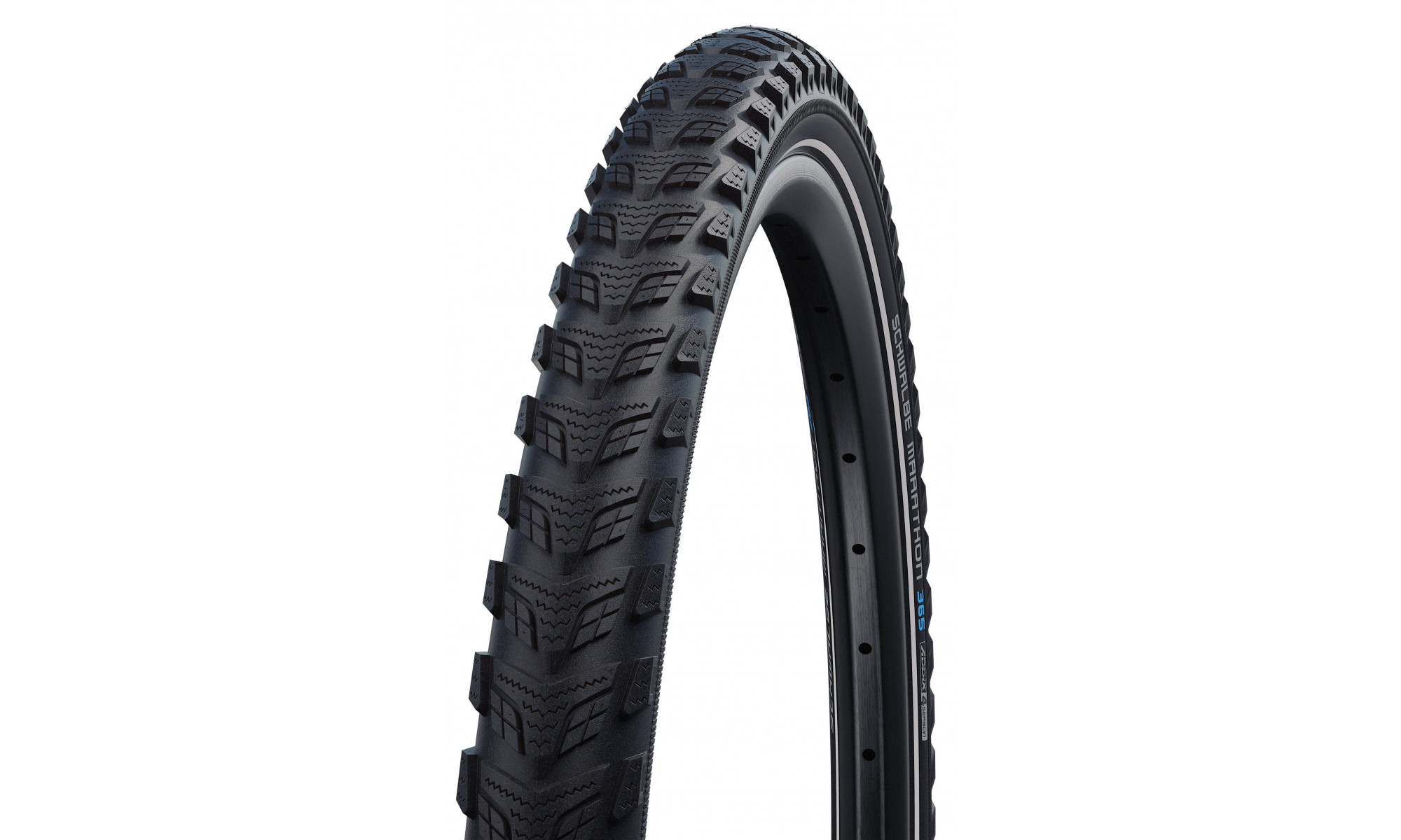 Шина 28" Schwalbe Marathon 365 HS 475, Perf Wired 40-622 / 28x1.50, 700x38C Addix 4Season Black-Reflex - 1