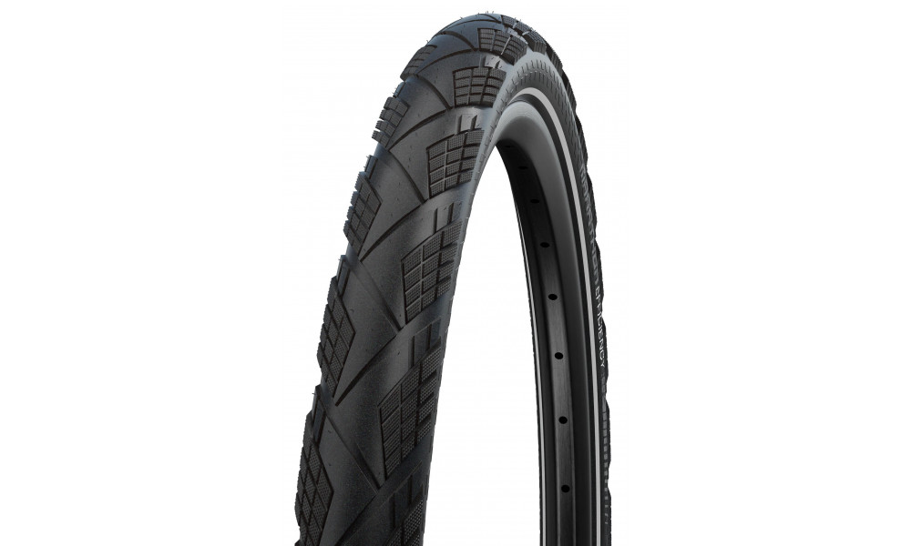 Шина 28" Schwalbe Marathon Efficiency HS 617, Evo Fold. 40-622 / 28x1.50, 700x38C Super Race Addix Race Black-Reflex - 1