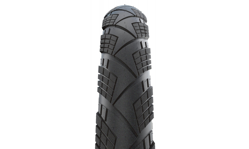 Шина 28" Schwalbe Marathon Efficiency HS 617, Evo Fold. 40-622 / 28x1.50, 700x38C Super Race Addix Race Black-Reflex - 4