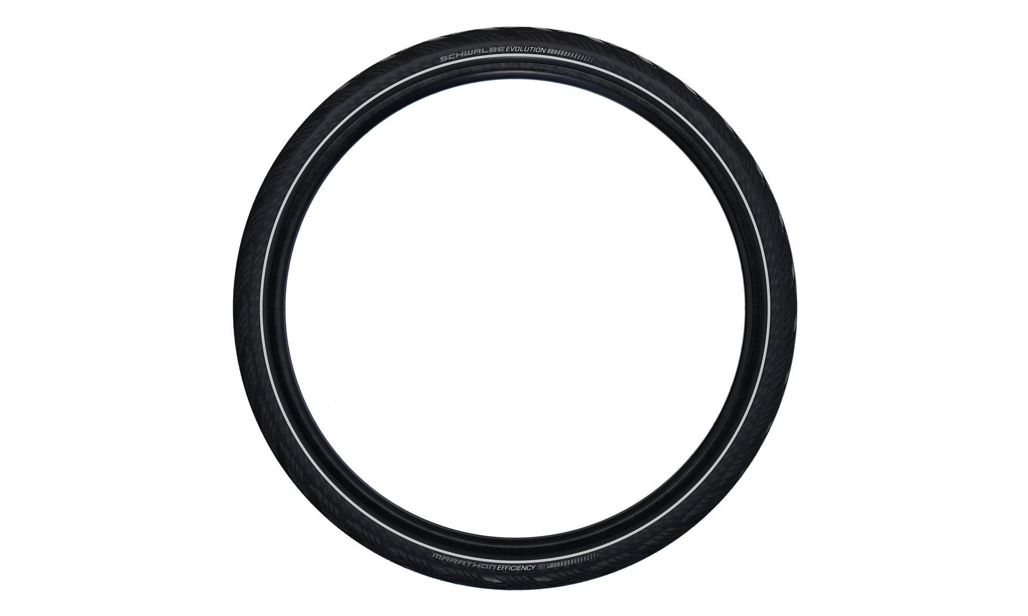 Tire 28" Schwalbe Marathon Efficiency HS 617, Evo Fold. 50-622 / 28x2.00 Super Race Addix Race Black-Reflex - 3