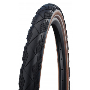 Шина 27.5" Schwalbe Marathon Efficiency HS 617, Evo Fold. 60-584 / 27.5x2.35 Super Race Addix Race Transparent-Skin Reflex