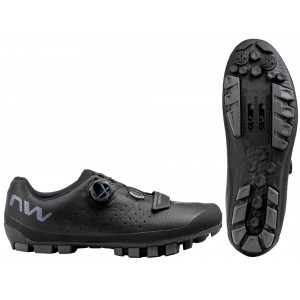 Cycling shoes Northwave Hammer Plus MTB XC black-dark grey