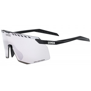 Glasses Uvex pace stage CV black matt / mirror silver