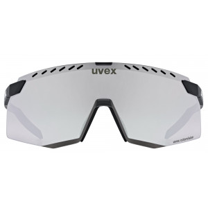 Очки Uvex pace stage CV black matt / mirror silver