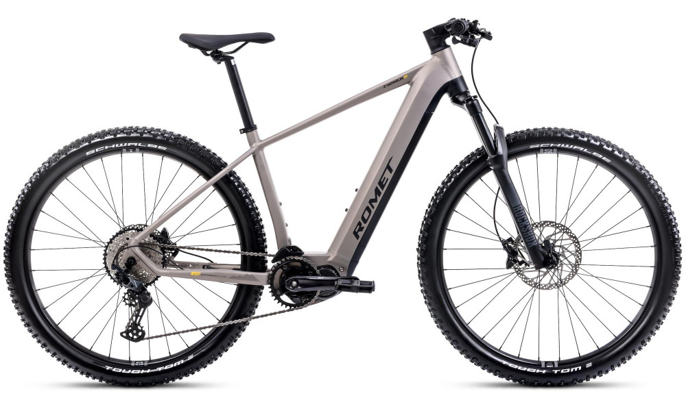 E-bike Romet e-Monsun 2.0 830WH 2024 champane - 8