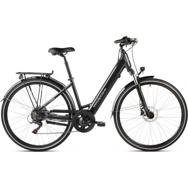 E-bike ProEco:ON Wave 1.0 504Wh graphite-silver