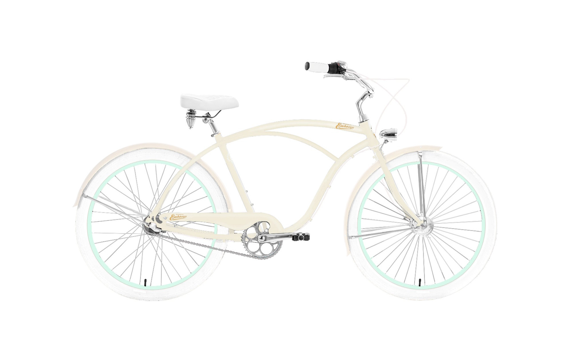 Āåėīńčļåä Embassy Havana ALU 26" 3-speed 2024 cream 