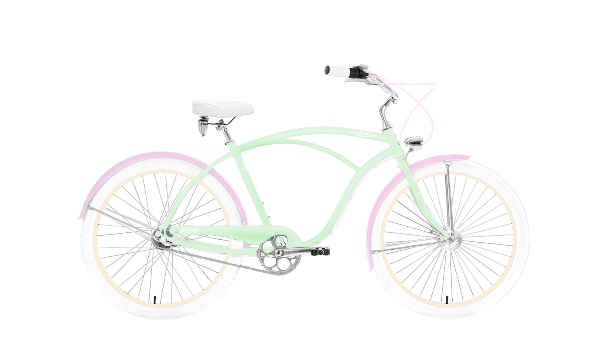 Bicycle Embassy Pistachio ALU 26" 3-speed 2024 pastel green 