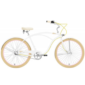 Велосипед Embassy White Rose ALU 26" 3-speed 2024 white