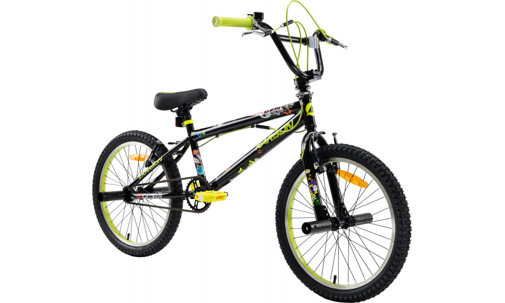 Bicycle Karbon BMX 20 black-lime - 1