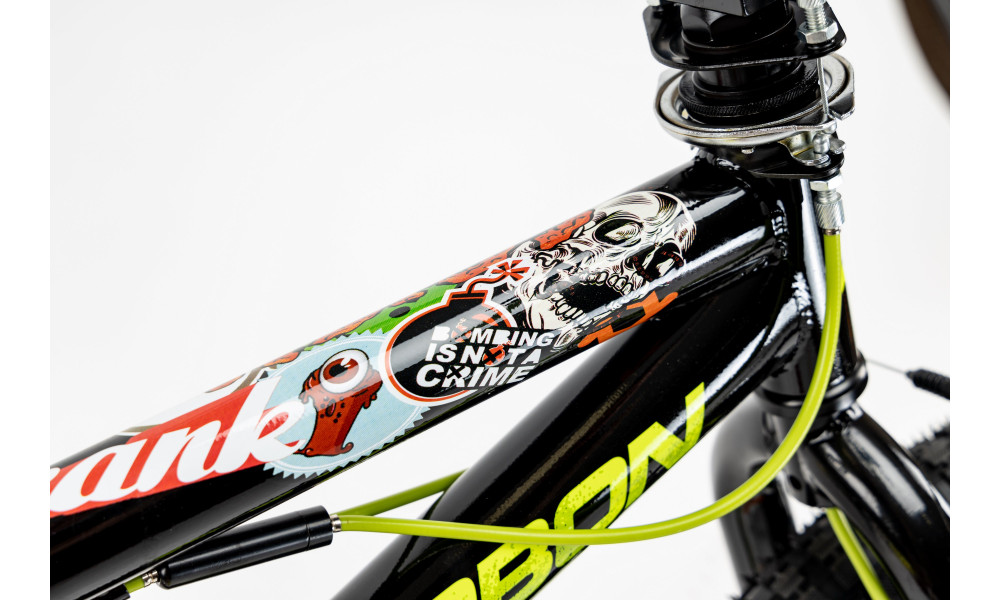 Bicycle Karbon BMX 20 black-lime - 3