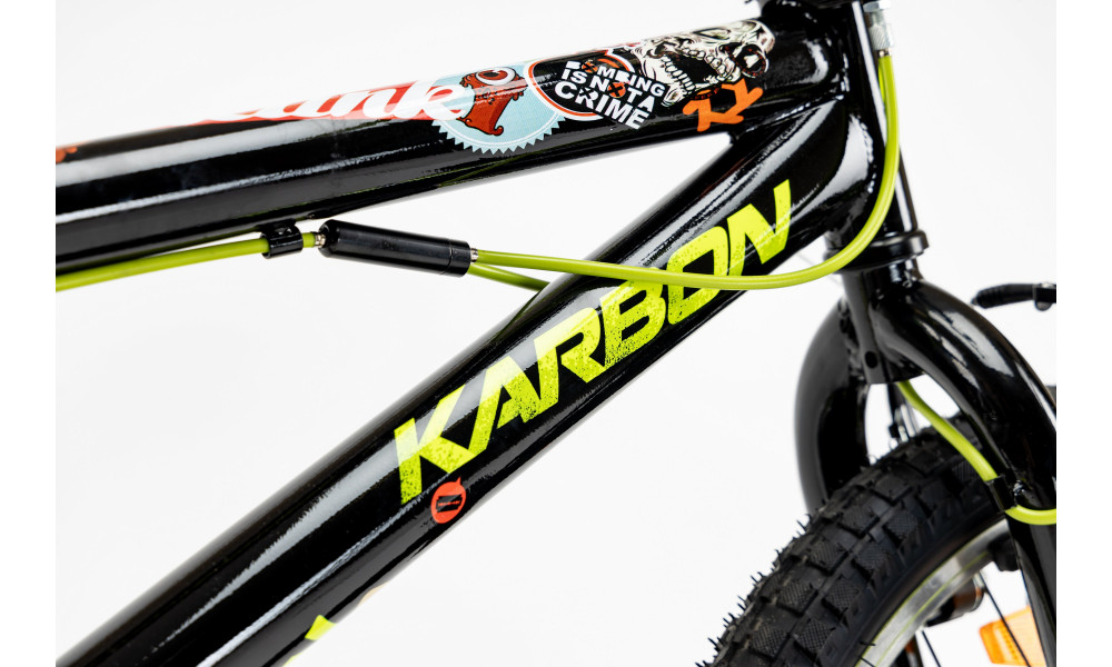 Bicycle Karbon BMX 20 black-lime - 5