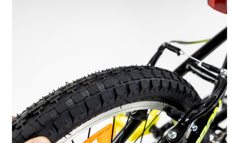 Велосипед Karbon BMX 20 black-lime - 9