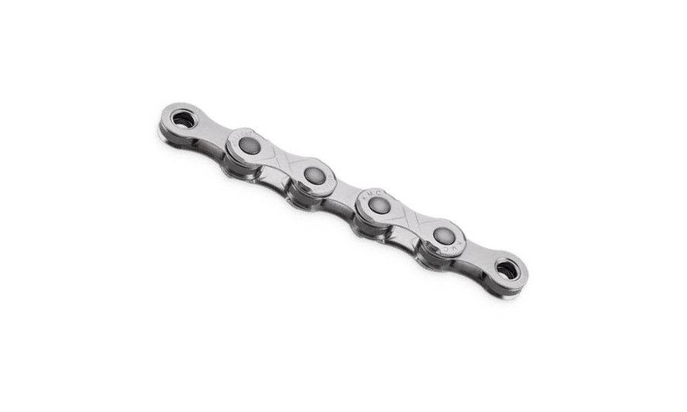 Chain KMC e-Glide Shimano Cues EPT dark silver 118-links 