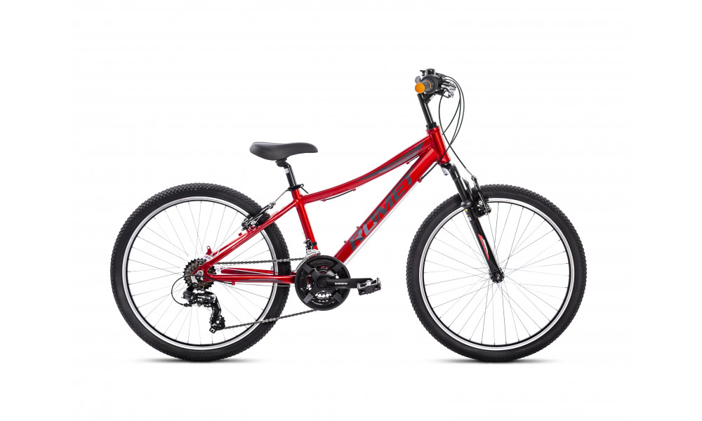 Bicycle Romet Rambler 24 2025 red-graphite 