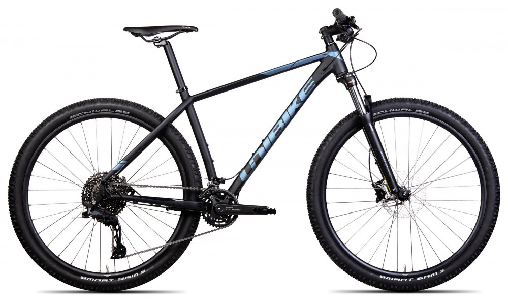 Велосипед Unibike Link 29 2024 black-17" 