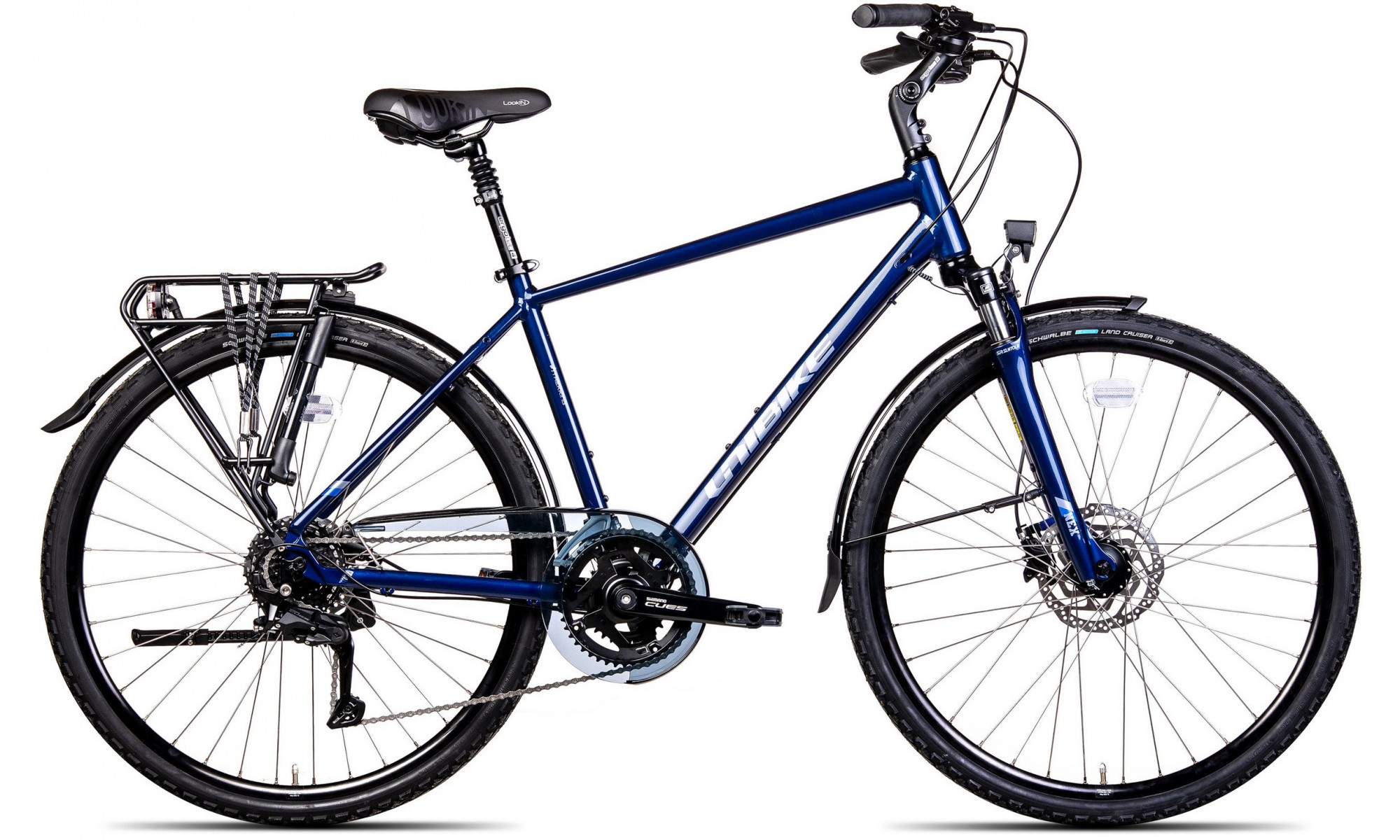 Велосипед Unibike Voyager GTS 2024 dark blue-17" 