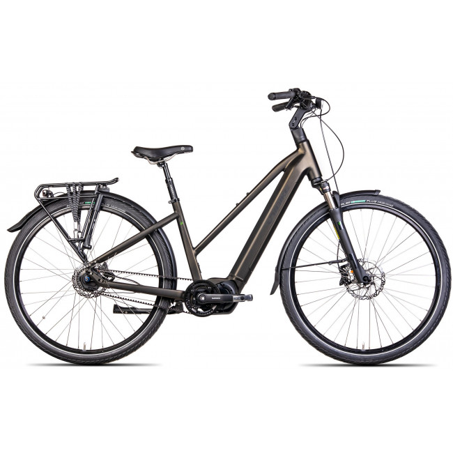 Электрический велосипед Unibike Energy LDS 2024 dark green-17"