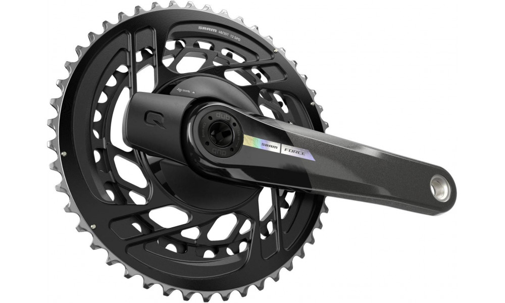 Crankset with powermeter SRAM Force D2 AXS DUB 2x12-speed 48x35T 