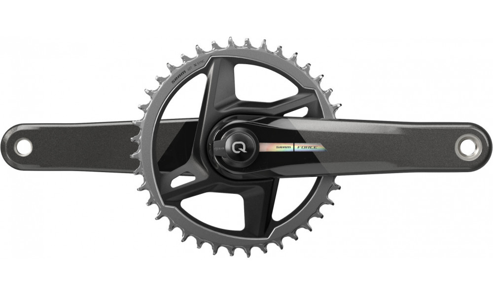 Crankset with powermeter SRAM Force 1 Wide D2 AXS DUB 1x12-speed 40T 