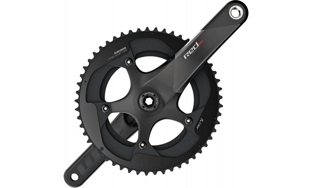 Crankset SRAM Red GXP 2x11-speed 53-39T 