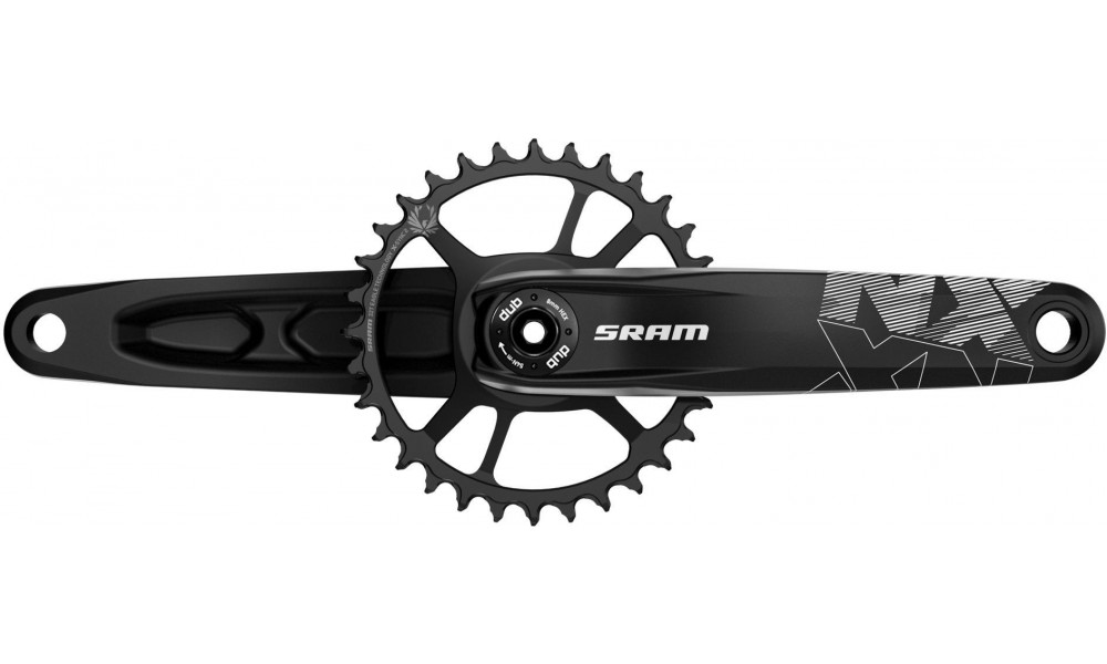 Crankset SRAM NX Eagle Fat Bike 4" DUB 1x12-speed 30T 