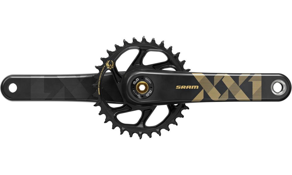 Įėīź ļåšåäķčõ ēāåēä SRAM XX1 Eagle Boost 148 DUB 1x12-speed 34T gold 