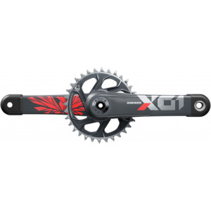 Блок передних звезд SRAM X01 Eagle Boost 148 DUB 1x12-speed 32T Red