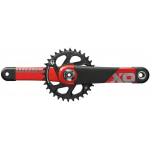 Блок передних звезд SRAM X01 All Downhill DUB 34T Red