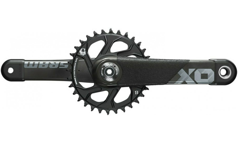 Įėīź ļåšåäķčõ ēāåēä SRAM X01 All Downhill DUB 34T black 