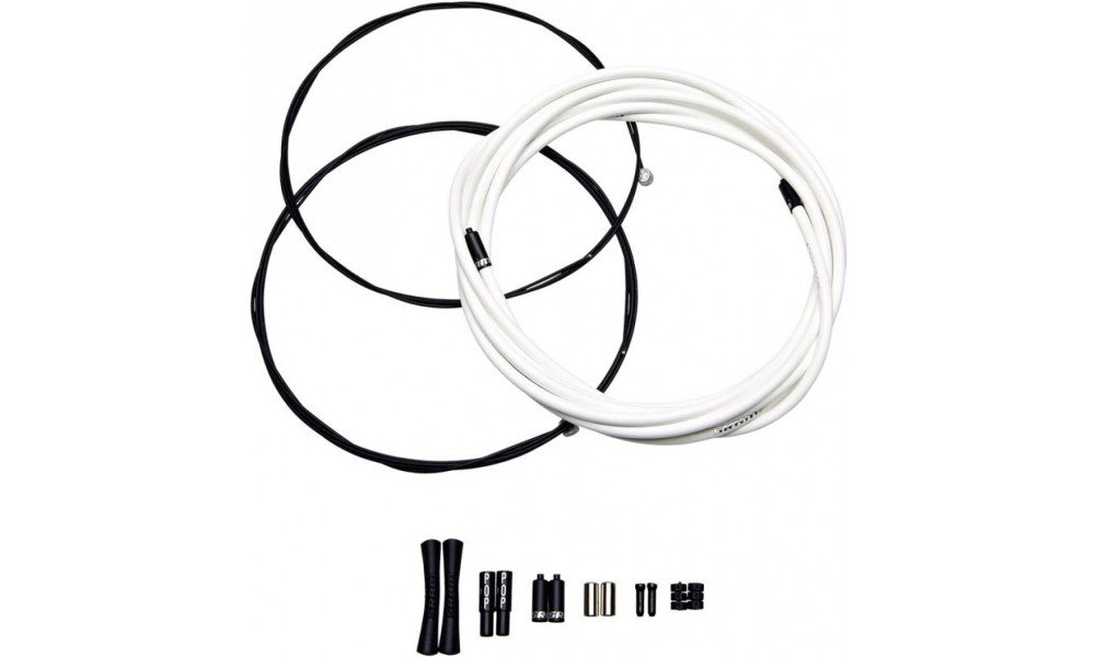 Brake cable kit with housing SRAM SlickWire Road 5mm white 