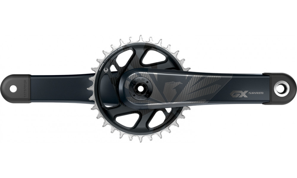 Crankset SRAM GX Eagle DUB 1x12-speed 55mm chainline 32T 