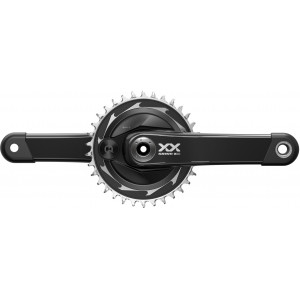 Crankset with powermeter SRAM XX SL Eagle Q168 T-Type DUB 34T