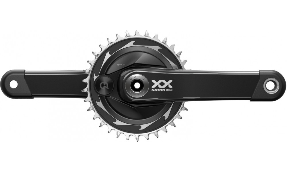 Crankset with powermeter SRAM XX SL Eagle Q168 T-Type DUB 34T 