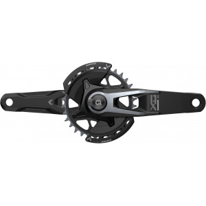 Блок передних звезд с измерителем мощности SRAM X0 Eagle Q174 T-Type DUB MTB Wide 32T
