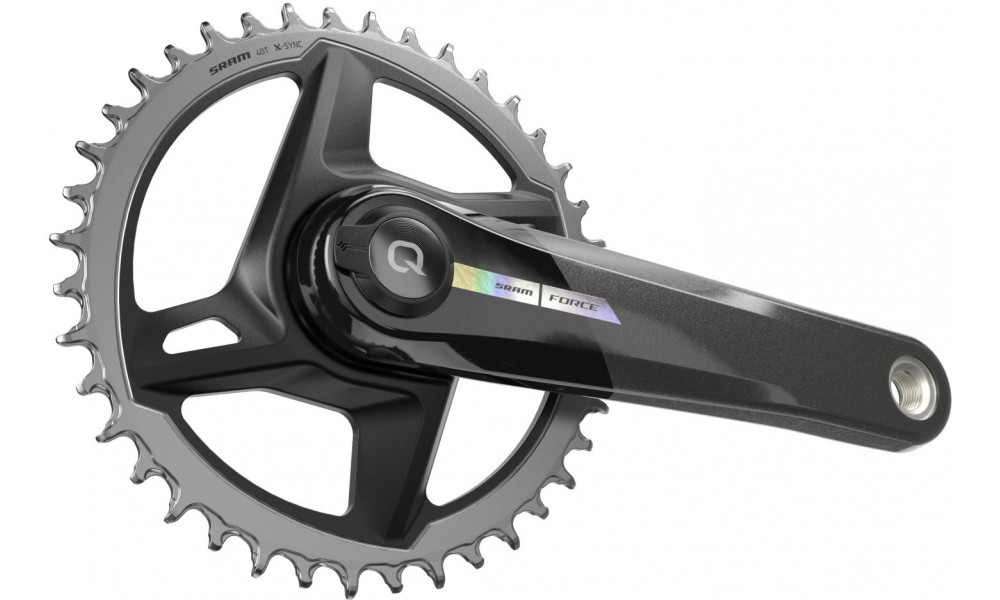 Блок передних звезд с измерителем мощности SRAM Force 1 D2 AXS DUB 1x12-speed 40T 